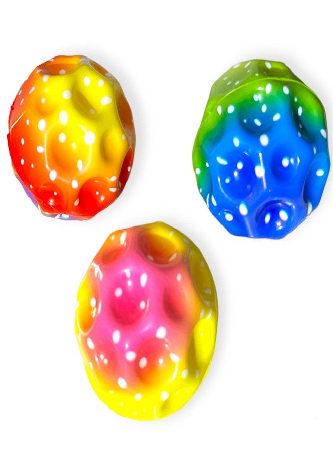 JNiL Multicoloured Plastic Spherical Balls with Numbers and Letters, Set of 1 - Image 1